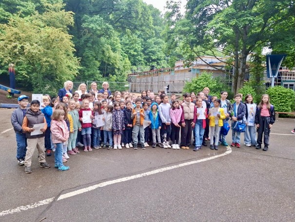 Große Lesefreude an der Rauchbeinschule